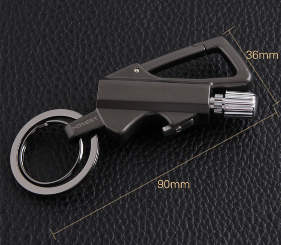Waterproof Survival Strike Matches and Bottle Opener Key-chain