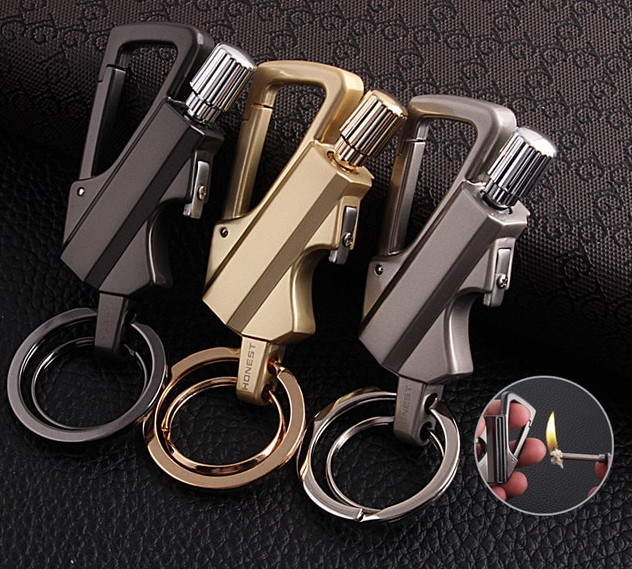 Waterproof Survival Strike Matches and Bottle Opener Key-chain