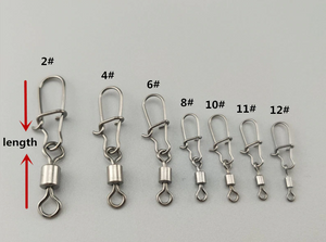 30PCS BEST FISHING SWIVELS