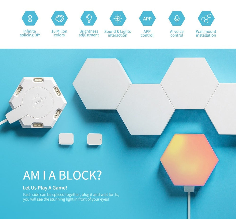 DIY CREATIVE QUANTUM LED SMART LAMPS