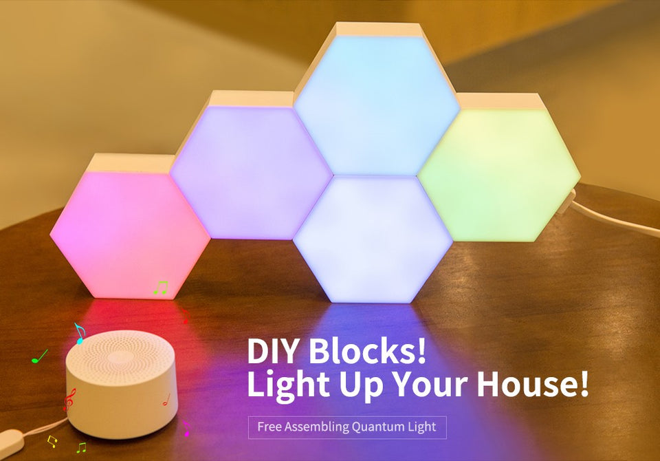 DIY CREATIVE QUANTUM LED SMART LAMPS