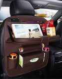 LEATHER CAR SEAT ORGANIZER AND STORAGE