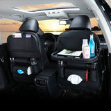 LEATHER CAR SEAT ORGANIZER AND STORAGE