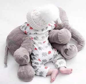 Baby Elephant Plush Pillow